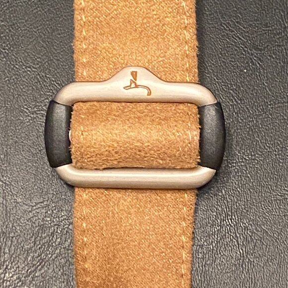 TRAVELON Anti-Theft Travel Purse Tan Faux Suede Hobo Handbag Zip Pockets - Picture 13 of 16